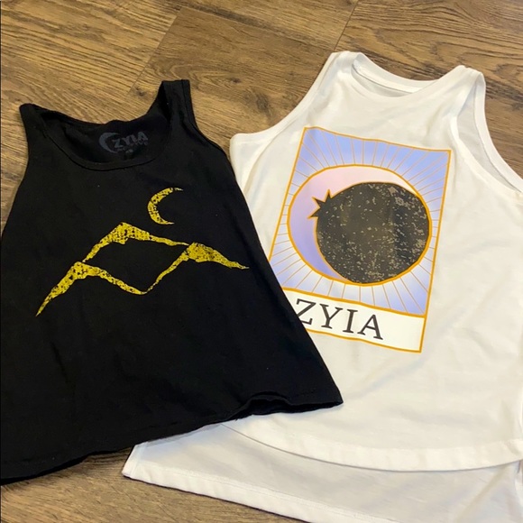 Girls Zyia Mountain Tanks - Picture 1 of 3